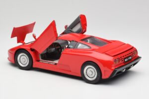 Bugatti EB110 SS Sarkans Anson 1:18 30303-W-M1 Metāls — attēls 5 no 8