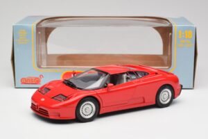 Bugatti EB110 SS Sarkans Anson 1:18 30303-W-M1 Metāls — attēls 8 no 8