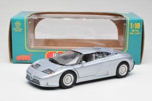 Bugatti EB110 SS Sudrabs Anson 1:18 30303-W-M2 Metāls — attēls 8 no 8