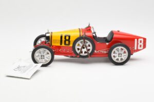 Bugatti T35 National Colors Spain CMC 1:18 M-100-B-016 Metāls — attēls 3 no 6