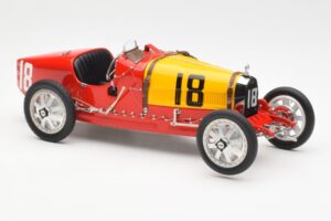 Bugatti T35 National Colors Spain CMC 1:18 M-100-B-016 Metāls — attēls 4 no 6