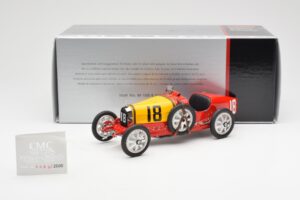 Bugatti T35 National Colors Spain CMC 1:18 M-100-B-016 Metāls — attēls 6 no 6
