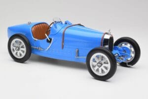 Bugatti Type 35 Zils Norev 1:12 125705 Metāls — attēls 4 no 6