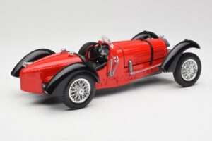 Bugatti Type 55 Sarkans Bburago 1:18 3009 Metāls — attēls 2 no 6