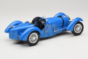 Bugatti Type 59 Zils Bburago 1:18 3005-M1 Metāls — attēls 2 no 5