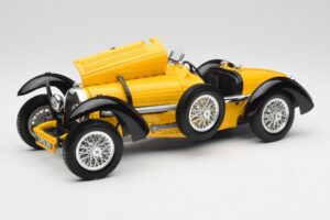 Bugatti Type 59 Dzeltens Bburago 1:18 3005 Metāls — attēls 2 no 8