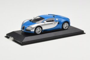 Bugatti Veyron Centenaire Zils Metaliks Sudrabs Minichamps 1:43 400110850 Metāls — attēls 2 no 4