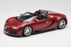 Bugatti Veyron Grand Sport Sarkans Minichamps 1:18 100110832 Metāls