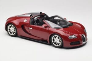 Bugatti Veyron Grand Sport Sarkans Minichamps 1:18 100110832 Metāls — attēls 7 no 9