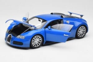 Bugatti Veyron Gaiši Zils Tumšzils Minichamps 1:18 100110821 Metāls — attēls 2 no 8