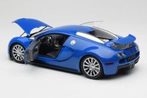 Bugatti Veyron Gaiši Zils Tumšzils Minichamps 1:18 100110821 Metāls — attēls 5 no 8