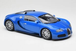 Bugatti Veyron Gaiši Zils Tumšzils Minichamps 1:18 100110821 Metāls — attēls 6 no 8