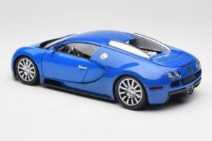 Bugatti Veyron Gaiši Zils Tumšzils Minichamps 1:18 100110821 Metāls — attēls 7 no 8