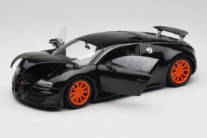 Bugatti Veyron Super Sport Black Metallic Minichamps 1:18 100110842 Metāls — attēls 2 no 8