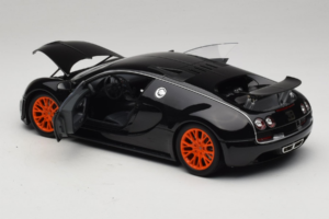 Bugatti Veyron Super Sport Black Metallic Minichamps 1:18 100110842 Metāls — attēls 5 no 8