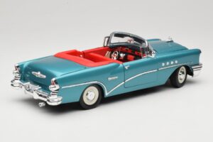 Buick Century Kabriolets Zils Mira 1:18 6134 Metāls — attēls 3 no 8