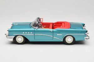 Buick Century Kabriolets Zils Mira 1:18 6134 Metāls — attēls 4 no 8