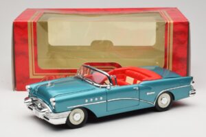 Buick Century Kabriolets Zils Mira 1:18 6134 Metāls — attēls 8 no 8