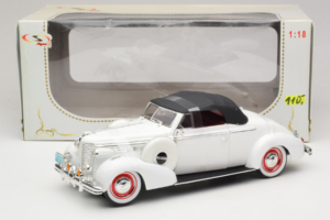 Buick Century Kabriolets Balts Signature Models 1:18 18131 Metāls — attēls 6 no 6