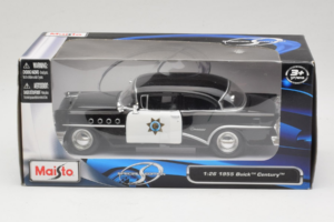 Buick Century Highway Patrol Maisto 1:24 32195 Metāls