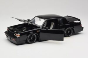 Buick Grand National Fast & Furious Melns Jada 1:18 97178 Metāls — attēls 2 no 8