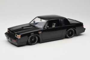 Buick Grand National Fast & Furious Melns Jada 1:18 97178 Metāls