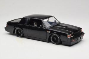 Buick Grand National Fast & Furious Melns Jada 1:18 97178 Metāls — attēls 6 no 8