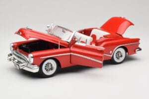 Buick Skylark Sarkans Motormax 1:18 411393-M1 Metāls — attēls 2 no 8