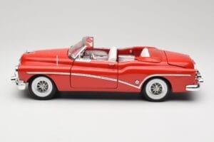 Buick Skylark Sarkans Motormax 1:18 411393-M1 Metāls — attēls 4 no 8