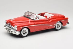 Buick Skylark Sarkans Motormax 1:18 411393-M1 Metāls