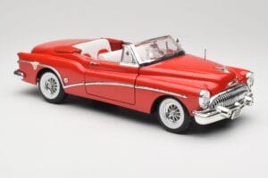 Buick Skylark Sarkans Motormax 1:18 411393-M1 Metāls — attēls 6 no 8