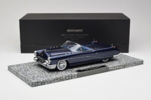 Buick Wildcat I Concept Tumši Zils Minichamps 1:18 107141331 Metāls — attēls 6 no 6