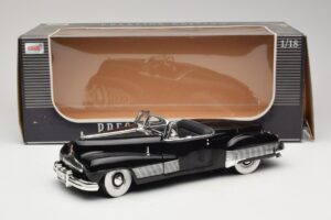 Buick Y-Job Melns Anson 1:18 30409 Metāls — attēls 8 no 8