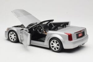 Cadillac XLR Kabriolets Sudrabs Hot Wheels 1:18 53838 Metāls — attēls 5 no 8