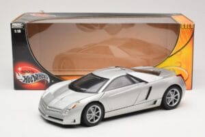 Cadillac Cien Sudrabs Hot Wheels 1:18 57296 Metāls — attēls 8 no 8