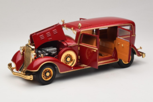 Cadillac Deluxe Tudor Valsts Limuzīns Puyi Pēdējais Ķīnas Imperators Sun Star 1:18 4100 Metāls — attēls 2 no 9