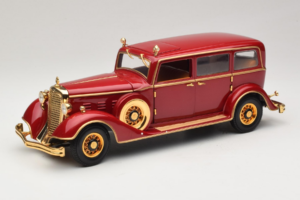 Cadillac Deluxe Tudor Valsts Limuzīns Puyi Pēdējais Ķīnas Imperators Sun Star 1:18 4100 Metāls