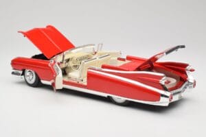 Cadillac Eldorado Biarritz Bolero Red Maisto 1:18 31813 Metāls — attēls 5 no 8