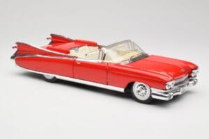 Cadillac Eldorado Biarritz Bolero Red Maisto 1:18 31813 Metāls — attēls 6 no 8