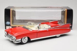 Cadillac Eldorado Biarritz Bolero Red Maisto 1:18 31813 Metāls — attēls 8 no 8