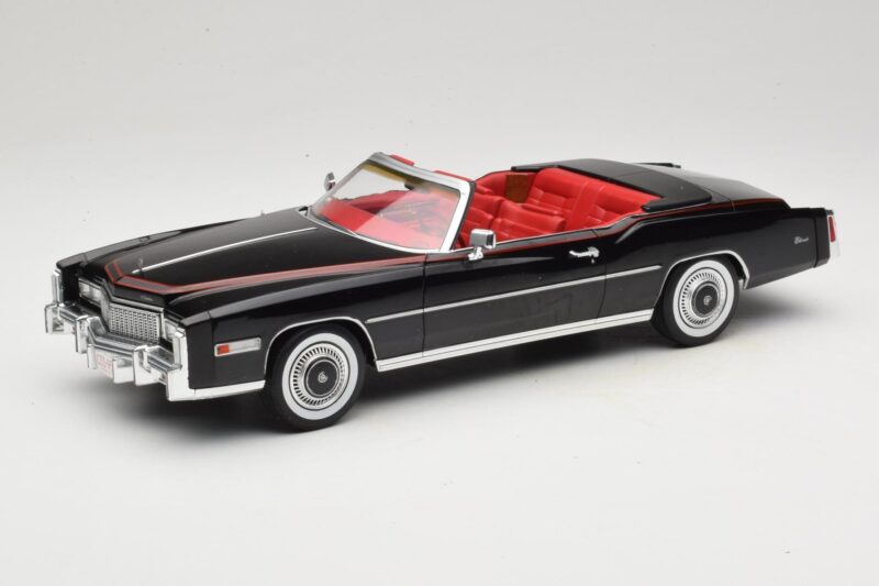 Cadillac Eldorado Kabriolets Melns MCG 1:18 MCG18473 Metāls