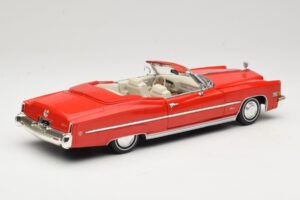 Cadillac Eldorado Kabriolets Sarkans Anson 1:18 30387 Metāls — attēls 3 no 8