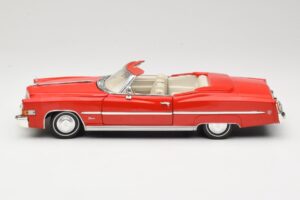 Cadillac Eldorado Kabriolets Sarkans Anson 1:18 30387 Metāls — attēls 4 no 8