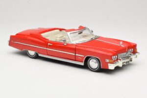 Cadillac Eldorado Kabriolets Sarkans Anson 1:18 30387 Metāls — attēls 6 no 8