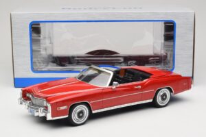 Cadillac Eldorado Kabriolets Sarkans MCG 1:18 MCG18471 Metāls — attēls 8 no 8