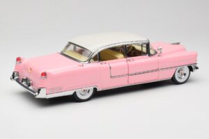 Cadillac Fleetwood Elvis Presley Rozā MRC 1:18 LIC1000 Metāls — attēls 3 no 8