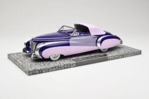 Cadillac Series 62 Kabriolets Rozā Minichamps 1:18 107148460 Metāls — attēls 2 no 6