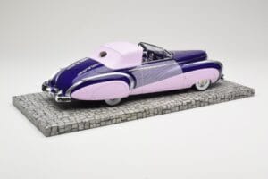Cadillac Series 62 Kabriolets Rozā Minichamps 1:18 107148460 Metāls — attēls 3 no 6