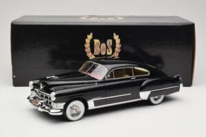 Cadillac Series 62 Club Sedanette Melns BoS Models 1:18 BOS292 Sveķi — attēls 6 no 6