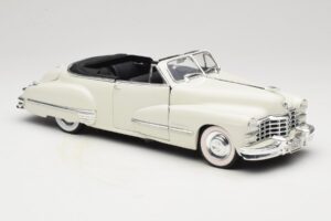 Cadillac Series 62 Kabriolets Balts Anson 1:18 30335 Metāls — attēls 6 no 8